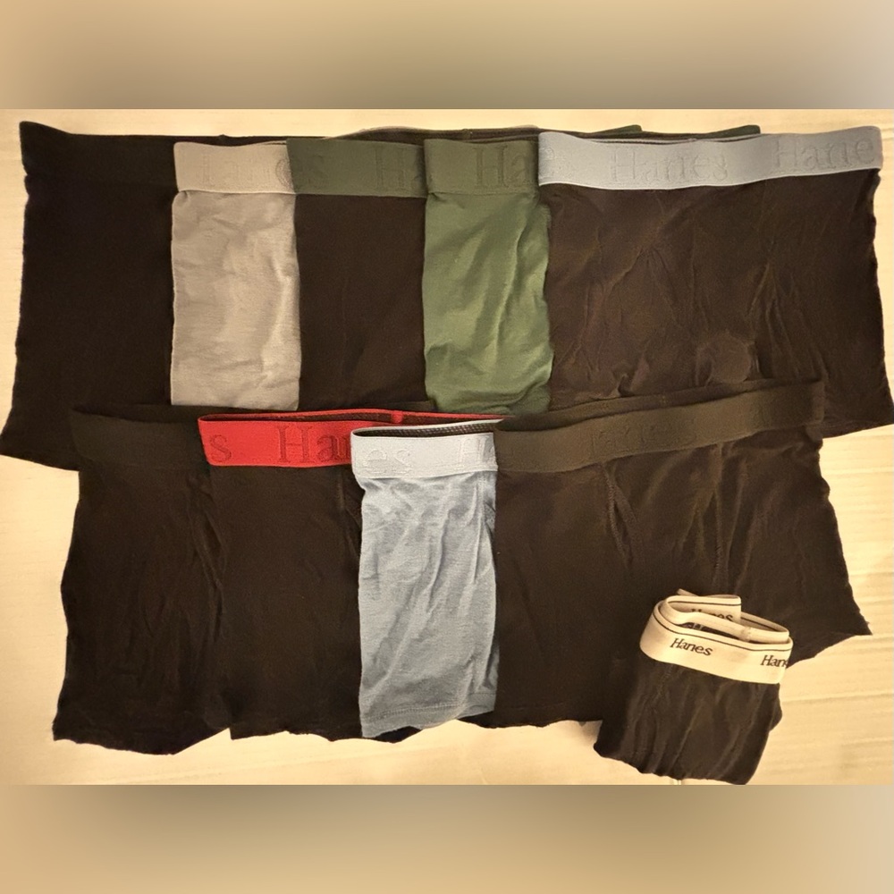 10 pairs of BOY’S HANES ORIGINAL BOXERS BUNDLE, size S/P/CH
